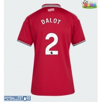 Manchester United Diogo Dalot #2 Hjemmedrakt Dame 2026-27 Kortermet